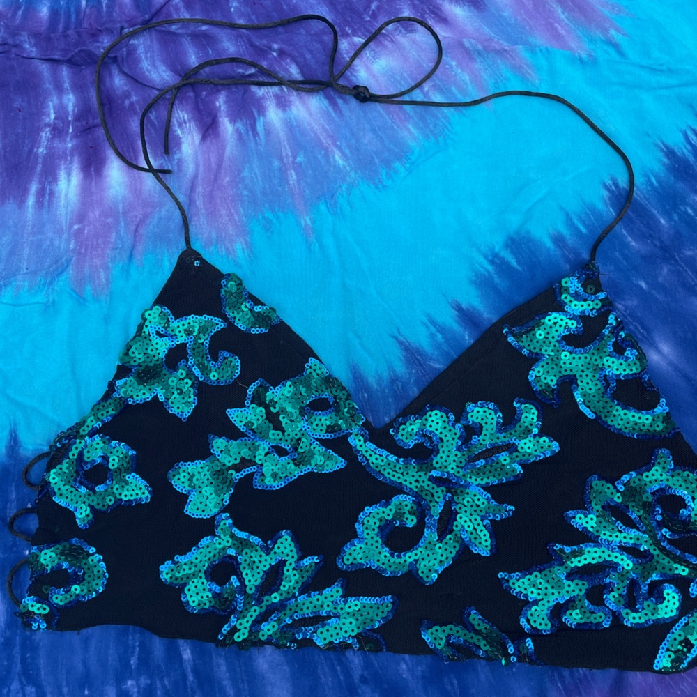 Handmade Sequin Top